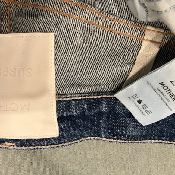Barely Worn Mother Tripper Weekend Fray Jeans Size 26 - Picture 5 of 10